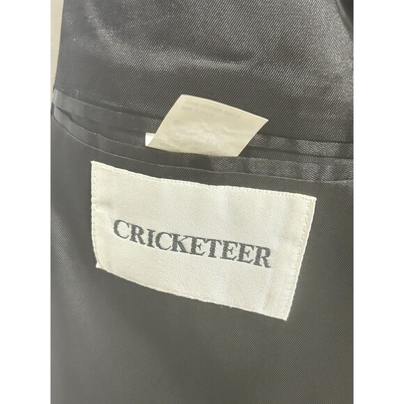 Vintage Cricketeer Mens 42R Wool Camel Hair Tweed Jacket Blazer - Picture 6 of 15